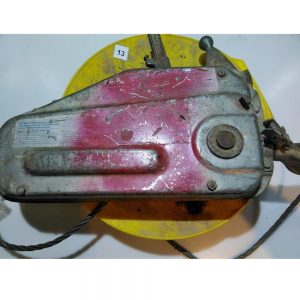 Used Grip Hoist TU-17 cable lift 1500 lbs capacity c/w cable & hook