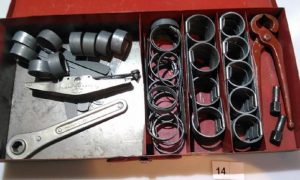 Clamp Master Punch Lok c/w spares & box