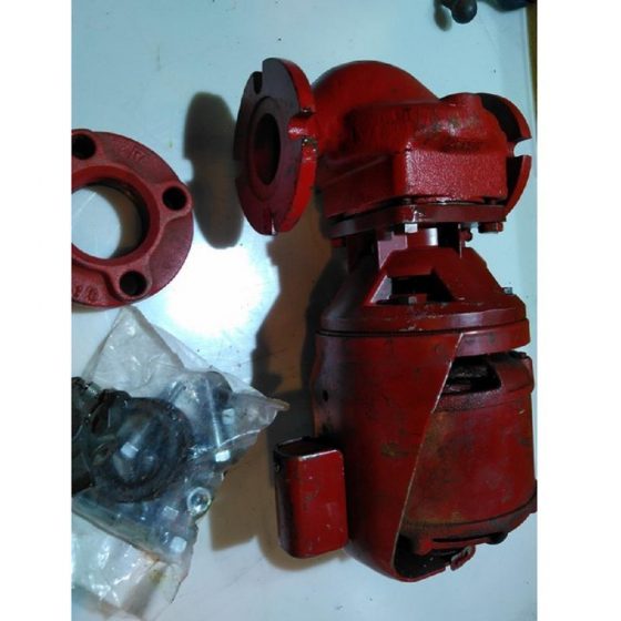 Armstrong Recirculating Pump #816549-091c/w new head, coupler& flanges