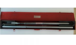 Snap On 1” Torque Wrench + Extension  ¾”Long Bar