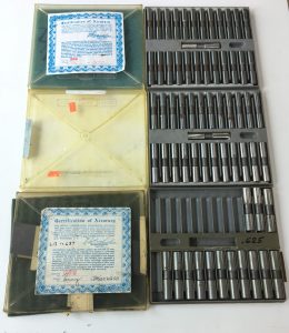 Used Deltronic Plug Gauges  (Double Set) - .4988-.5012/ .4988-5012 / .613-.637