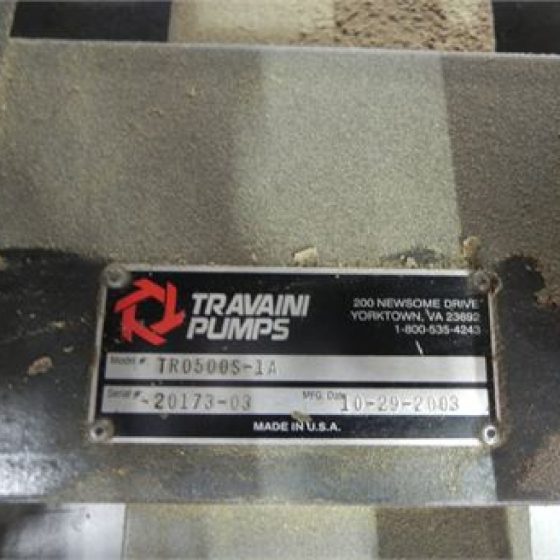 999-42 Travaini Vacuum Pump