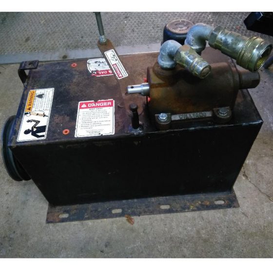 Hydraulic pump & control valve