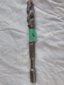 Used two flute carbide splined concrete drill Germany
