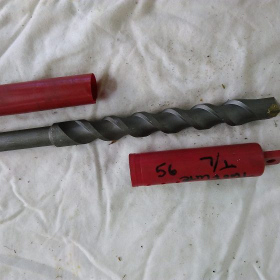 two flute carbide SDS MAX concrete drill  T/L