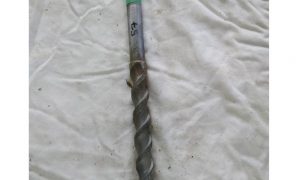 two flute carbide SDS MAX concrete drill Lightly used