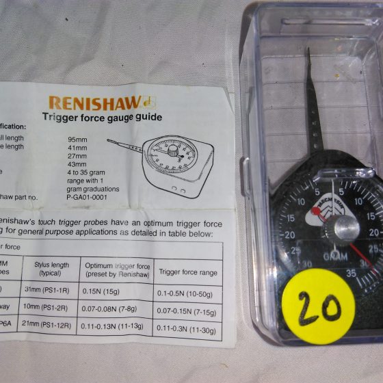 Renishaw Trigger Force Gauge P-GA01-0001