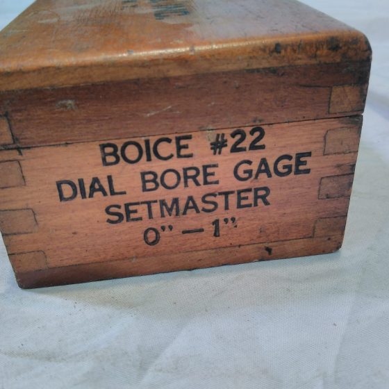Boice Dial Bore Gage Setmaster 0 to 1