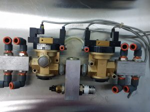 Used Pneumax Solenoid Valve Manifold
