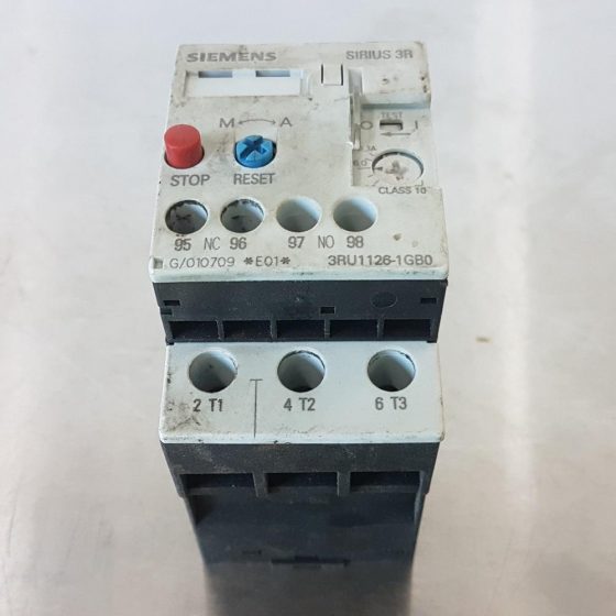 Siemens 3RU11261GB0 Overload Relay Coast Machinery Group