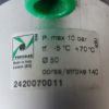 Pneumax 2420070011 Pneumatic Cylinder Pmax 10bar