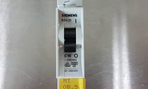Siemens 5SX21 C10 Circuit Breaker