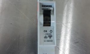Siemens 5SX21 C6 Circuit Breaker