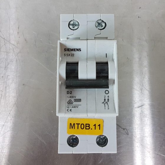 Siemens 5SX22 D2 Circuit Breaker