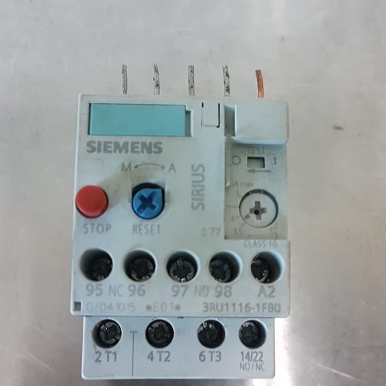 Siemens 3RU1116-1FB0 Overload Relay