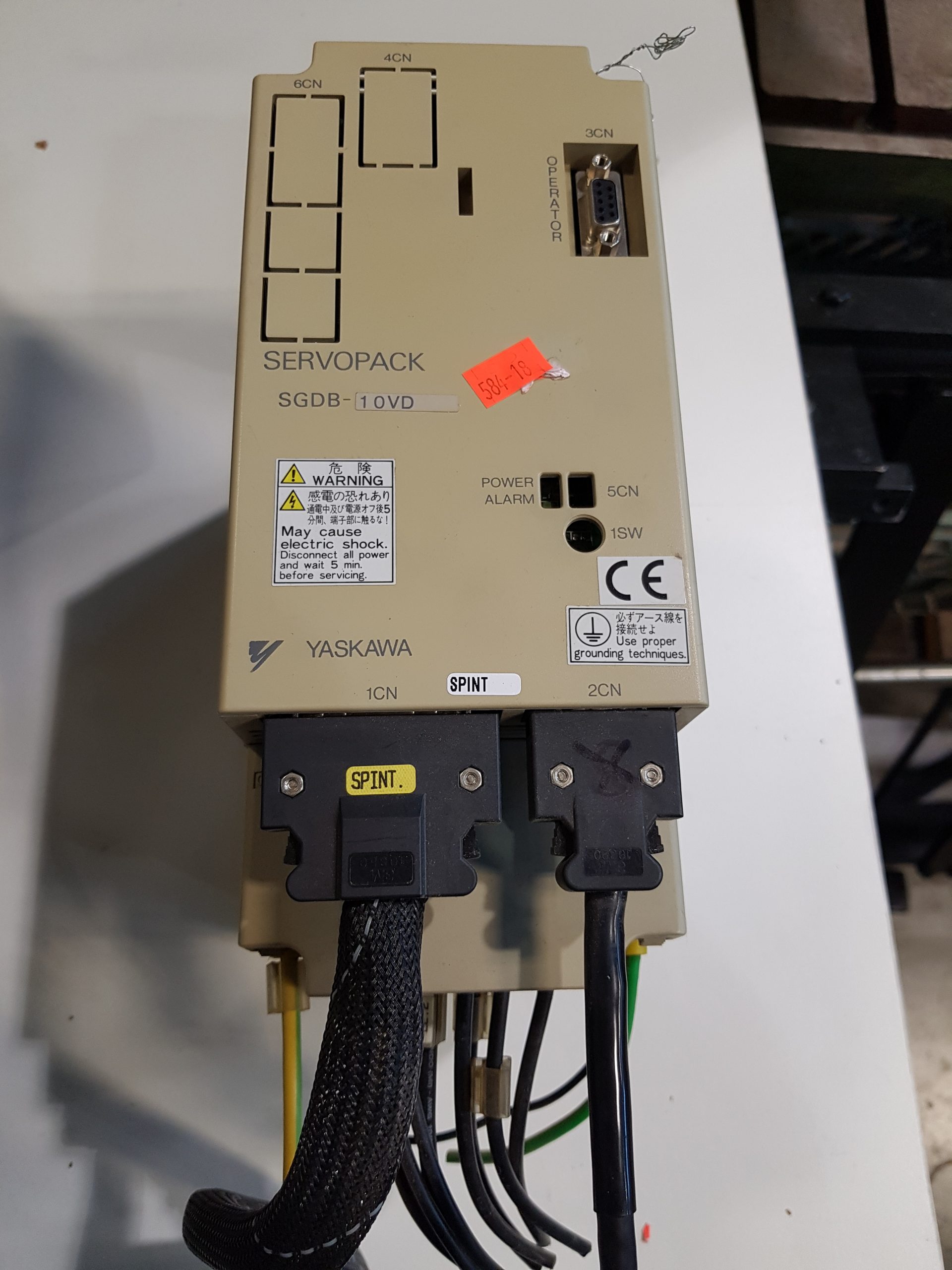 Yaskawa Servopack SGDB10VD Coast Machinery Group