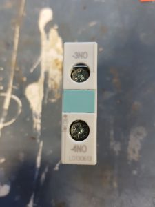 Siemens auxilary contact L0130613