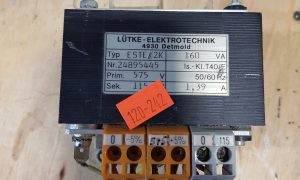 Lutke Elektrotechnik 4930 Detmold Multi Tap Transformer