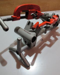 Ridgid reamer cutter assembly