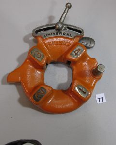 Ridgid quick opening die head 1/8-2