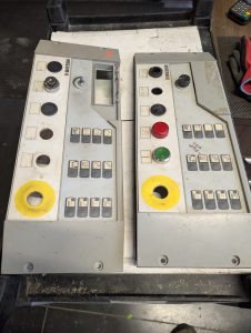 Used Biesse Rover CNC Control Panel Cover Parts