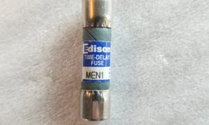 Edison MEN1, 1 Amp Dual Element Fuse