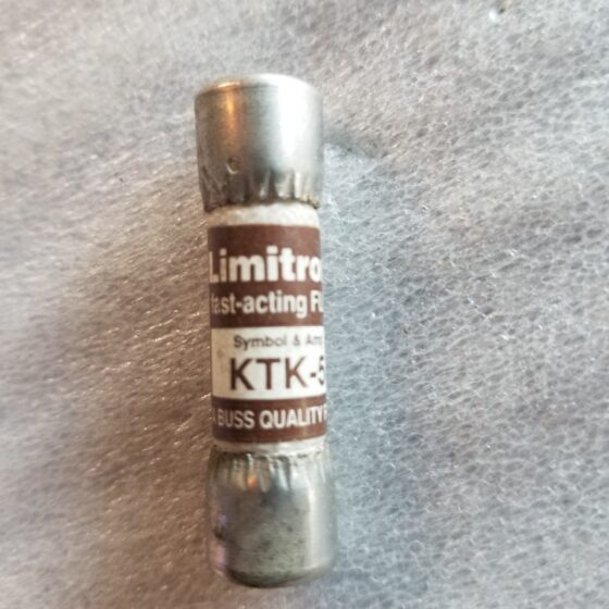 Limitron KTK-5, 5 Amp Dual Element Fuse