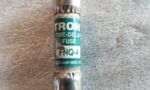 Tron FNQ-4, 4 Amp Dual Element Fuse