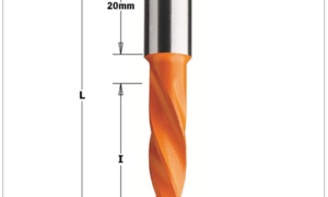 309.127.12 Dowel Drill Bit - Left