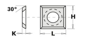 790.140.00 Carbide Knife Insert
