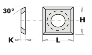 790.140.00 Carbide Knife Insert