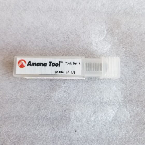 Amana Tool 51404 CNC SC Spiral O Flute, Plastic Cutting