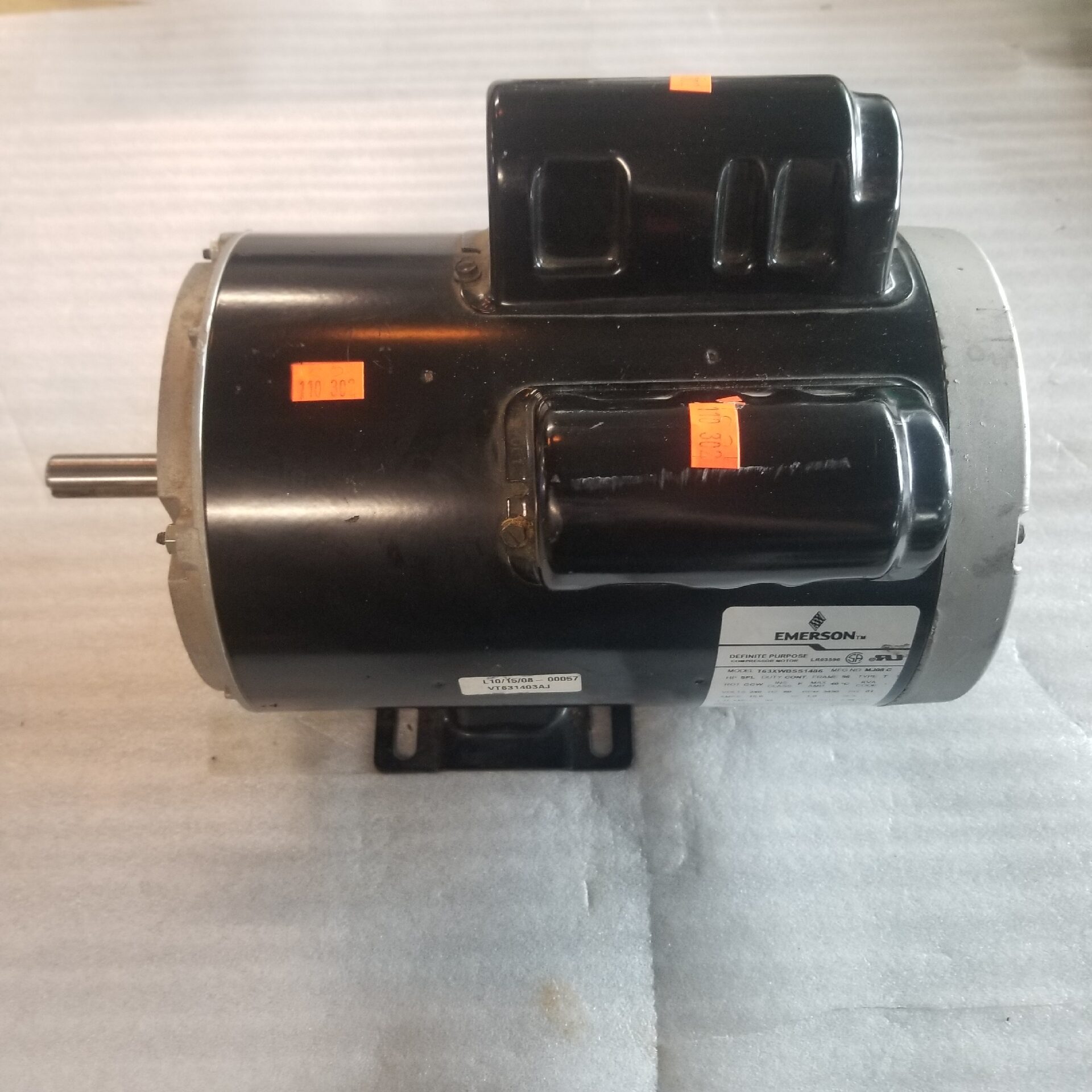 Emerson T63XWBSS1486 5 HP Compressor Motor Coast Machinery Group