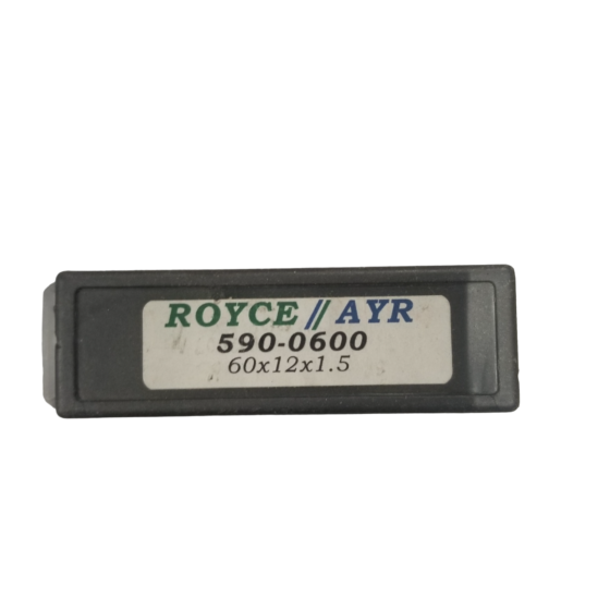 Royce//Ayr 590-0600 Insert Knives 60x12x1.5mm