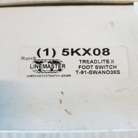 Linemaster 5KX08 Treadlite II Foot Switch