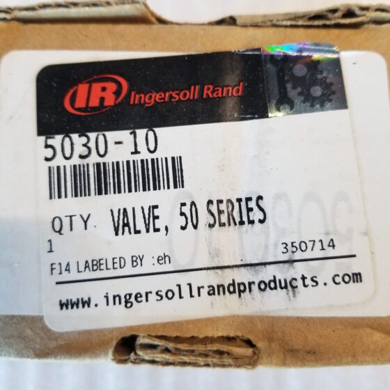 Ingersoll Rand 5030-10 Pneumatic Valve