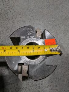 Corrugated Back Molder Cutter Head 98mm x 100mm