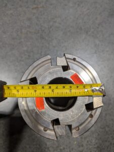 Corrugated Back Molder Cutter Head 98mm x 152mm