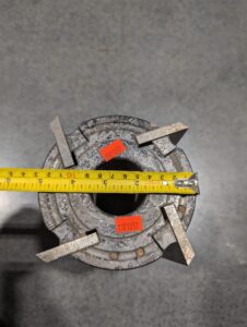 Corrugated Back Molder Cutter Head 125mm x 225mm