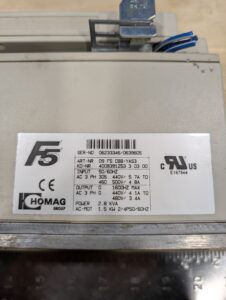 Homag Combivert F5 Controller 09.F5.CBB-YA53