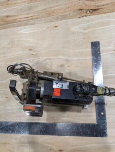 Servo Motor KNSR-21.05-2 With Mounted Vacuum Pump