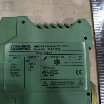 Poenix Contact MINI Power PS-230AC/24DC/1/S01