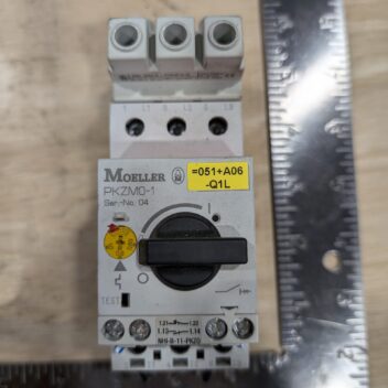 Moeller PKZMO-1 With PKZ Connection Clamp