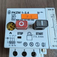 Used Klockner Moeller PKZM 1-2-4 With Aux. Motor Protect Switch
