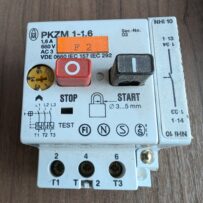 Used Klockner Moeller PKZM 1-1-6 With Aux. Motor Protect Switch