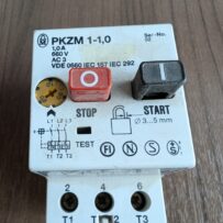 Used Klockner Moeller PKZM 1-1-0 Motor Protect Switch