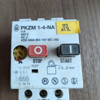 Used Klockner Moeller PKZM 1-4NA Motor Protect Switch