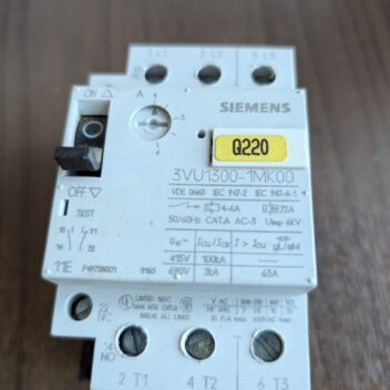 Used Siemens 3VU1300-1ML00 Starter Motor Protector