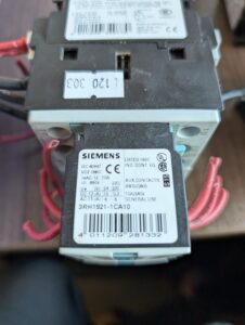 Used Siemens Contact Block 3RT1025-1A,& 3A With Aux. Switch