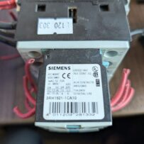 Used Siemens Contact Block 3RT1025-1A,& 3A With Aux. Switch